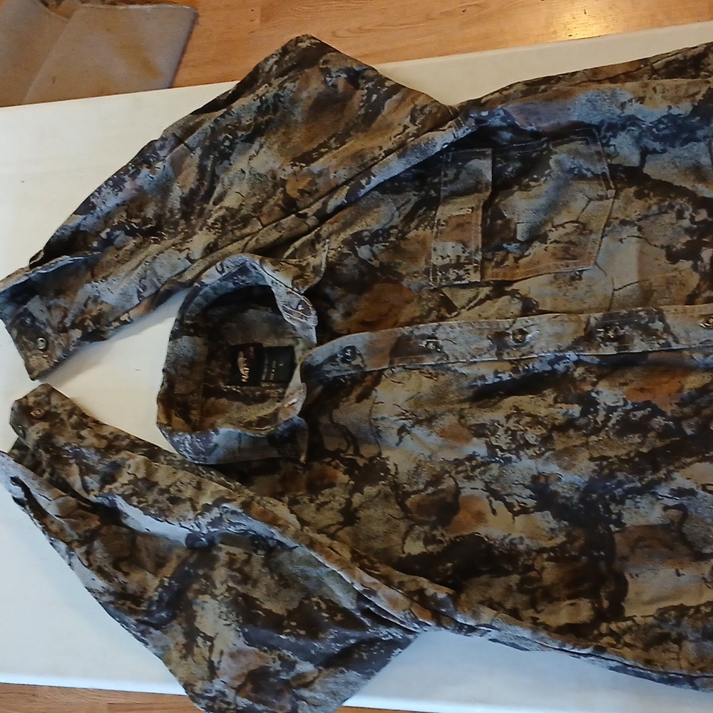Natural gear camouflage shirt mens L